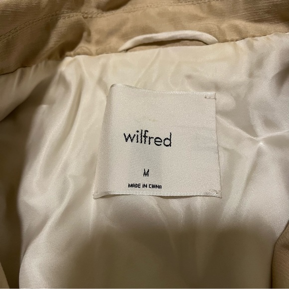 Wilfred linen blend beige blazer with belt - Picture 7 of 9